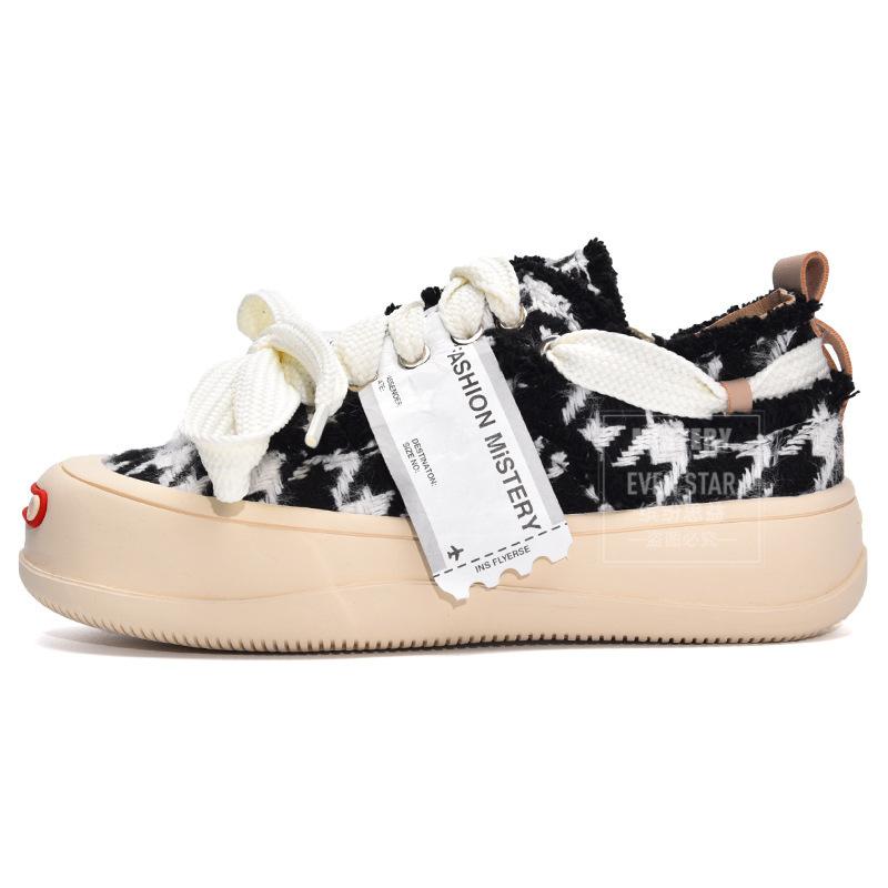 

Новая платформа открытая улыбка парусиновые туфли повседневные кеды 675 40