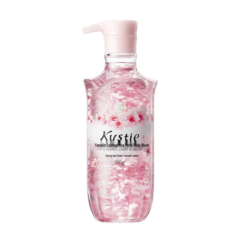 Kustie Cherry Blossom Petal Shower Gel