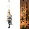 Marine Theme Starfish Wall Decor Hanging Mediterranean Decorative Starfish  Restaurant Wall Art