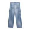 Carhartt WIP Classic Square Logo Multi-Pocket Wide-Leg Straight-Leg Work Jeans Men Jeans CHXJNI034871P