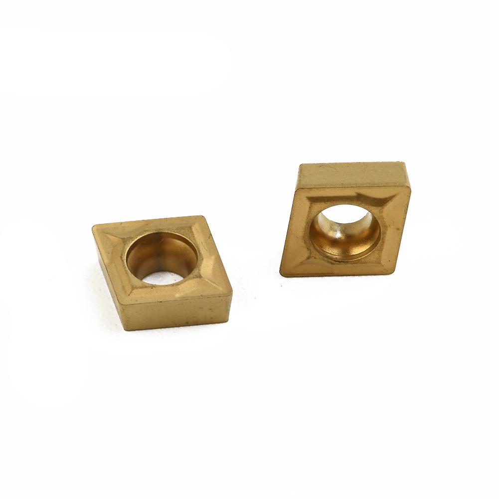 10pcs Carbide Inserts CCMT060204-HM YBC251 For Turning Tool Industrial