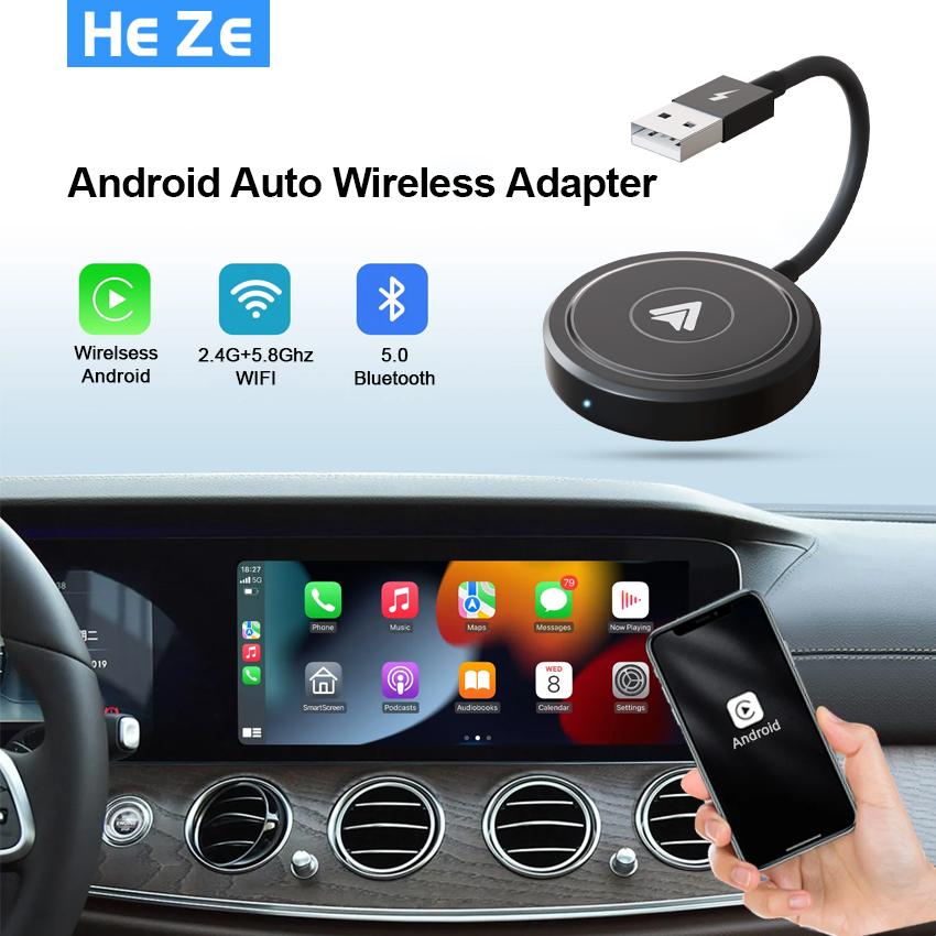 

Модуль CarPlay, оригинальный автомобильный проводной к беспроводной автомобильной коробке Android, автомобильный адаптер для системы Android 【1】 чёрный