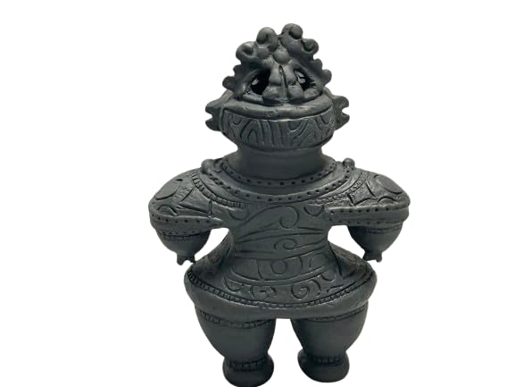 Figurină din lut cu umbrelă, replică de dimensiuni mari, Aomori, 22 cm