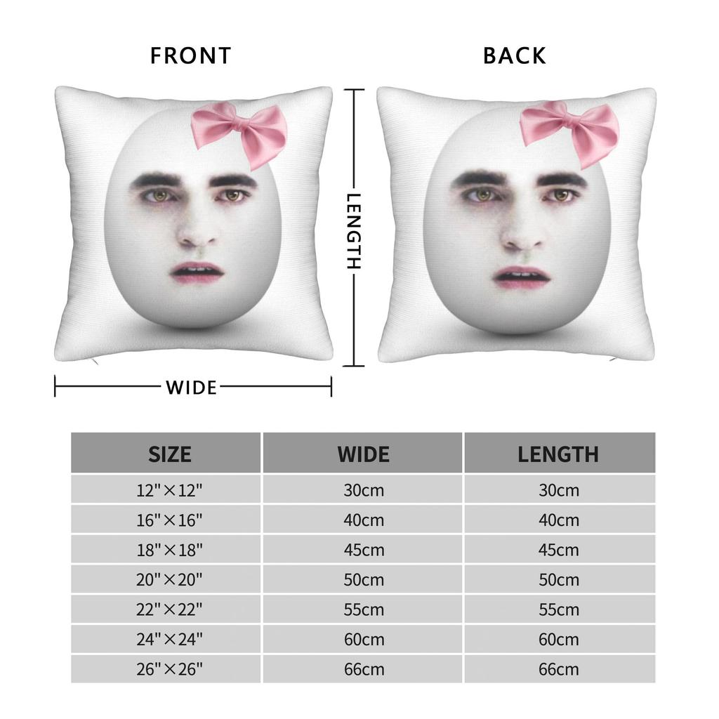 Edwards Cullen Pillow Covers Merch Printed Cushion Cover Decor Throw Pillow Case Cover Home Multiple Sizes