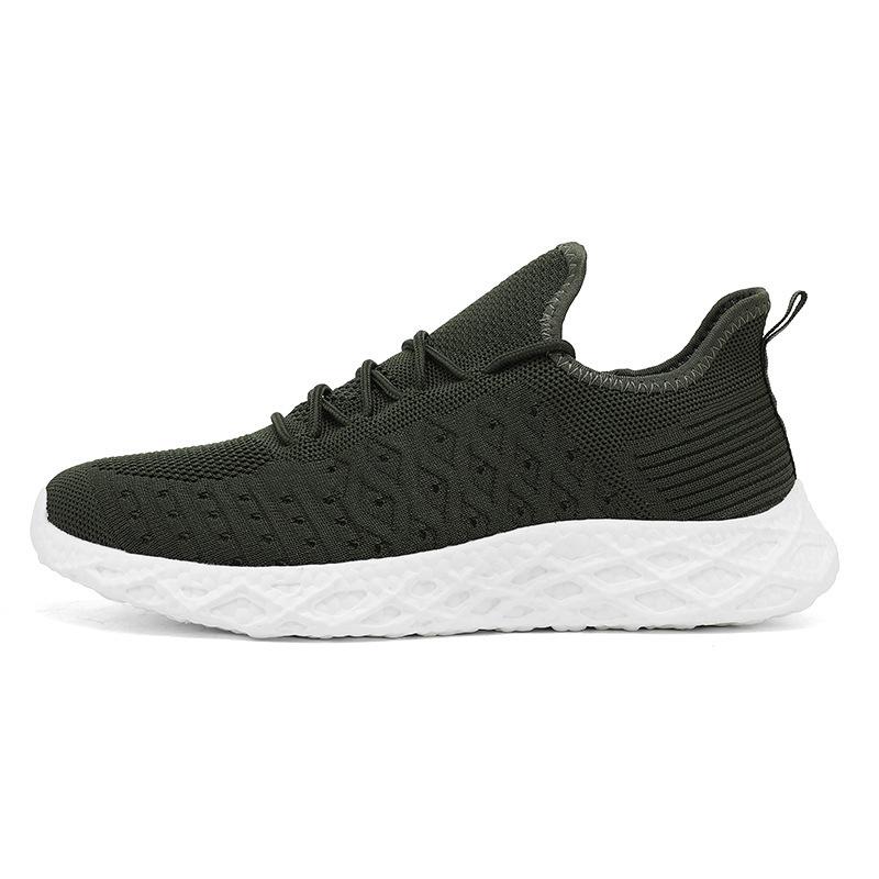Herrenschuhe Herbst 2025 Fly-Woven Mesh Sportschuhe Paar Übergröße Lässige Laufschuhe Outdoor Atmungsaktiv Low-Top Trendschuhe
