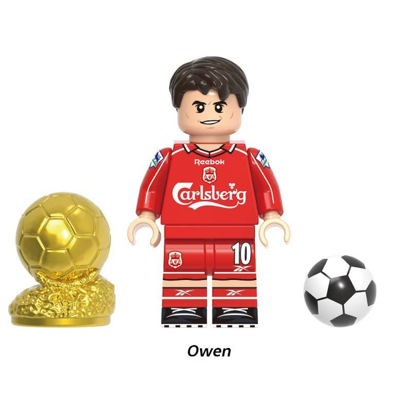 Global Football Cup Kids Building Blocks Set With Plastic Abs For Children Play