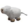 Minecraft Plush Toy Set: Pink Pig, Sitting Wolf, Creeper, Zombie, Ender Dragon, Panda Figures