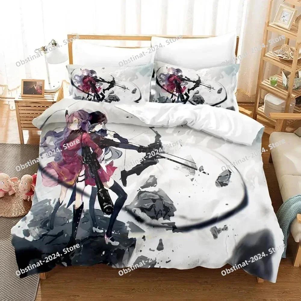 Anime Pixiv Fantasia Bedding Set Printed single Comforter Quilt Bed Cover Duvet Cover Pillow Case 3 Pieces Sets Kids Adult Size
