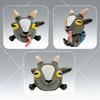 Goat Simulator Plüschtier Graue Ziege Zunge Herausgestreckt Stoffpuppe Weiches Spiel-Peripheriegerät Rucksack Kindergeburtstag Feiertagsgeschenk