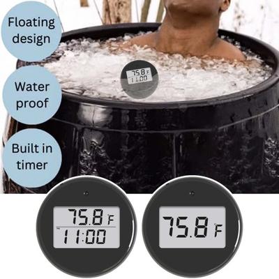 Termometru pentru baie cu gheață cu temporizator Afișaj temperatură IPX6 impermeabil la rece digital
