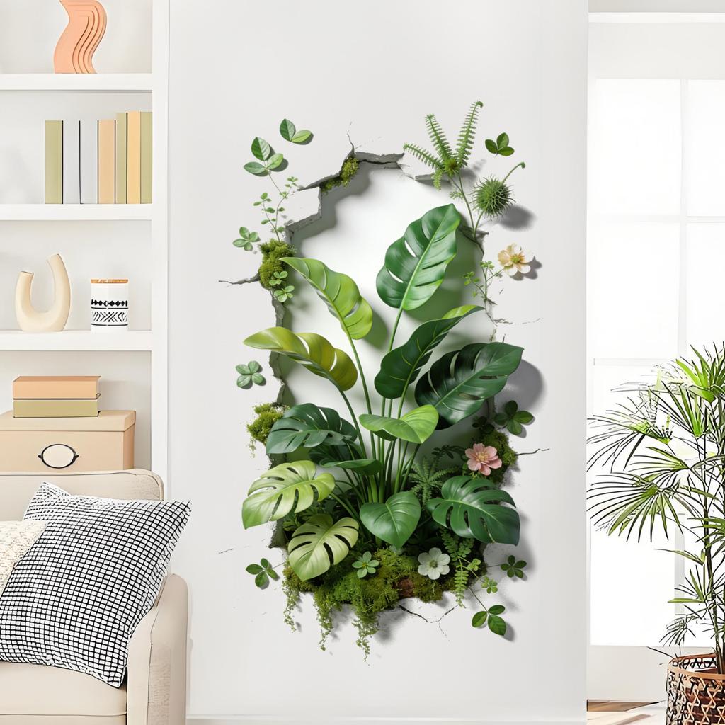 Artificial Green Plants Plants Wall Decor For Living Room, Study, And Home Furnishings