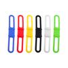 3Pcs Bicycle Light Rubber Band Fine Workmanship Flexibility Heavy-duty Multifunctional  Bicycle Silicone Band for Bike
