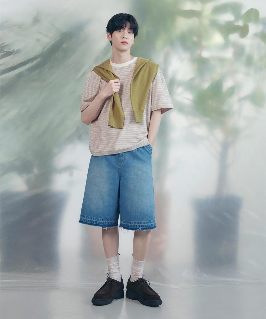 COVERNAT Ringsa Bermuda Denim Shorts Blue