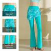 2025 High-Waist Yoga Pants: Hip-Lifting, Wide-Leg, Micro-Flare, Women's Two-Piece Style