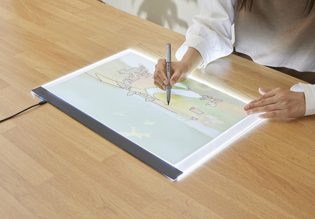 S World Glowing Copy Tracing Board A3 Size