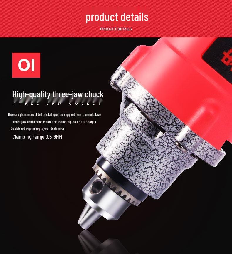 Compact Electric Grinder: Multi-Function Polishing, Cutting, and Engraving Tool