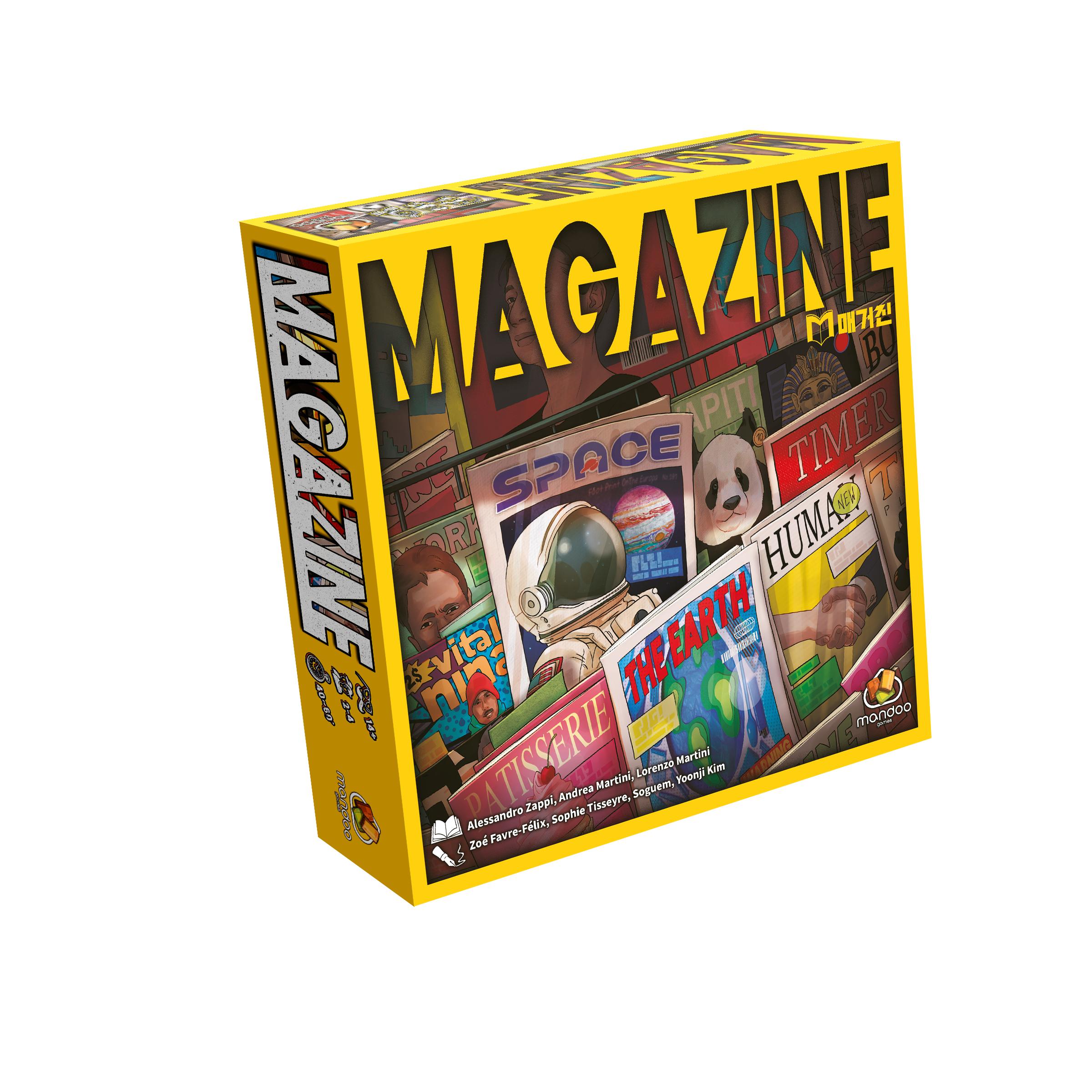 Magazine Board Game: Strategy and Journalism