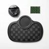 Universal Car Dashboard Mat With Hide Parking Number Plate Anti Slip 360-degree Rotation Phone Holder Interior Accessories