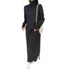 turtleneck sweater skirt autumn and winter new lazy temperament solid color loose large size bottoming knitted dress