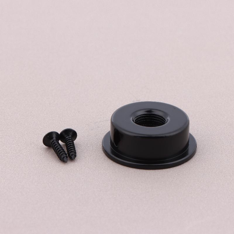 Round Socket Electric Guitar Audio Output Jack Plate Socket Guitar Jack Electric Bass Output Guitar Accessories