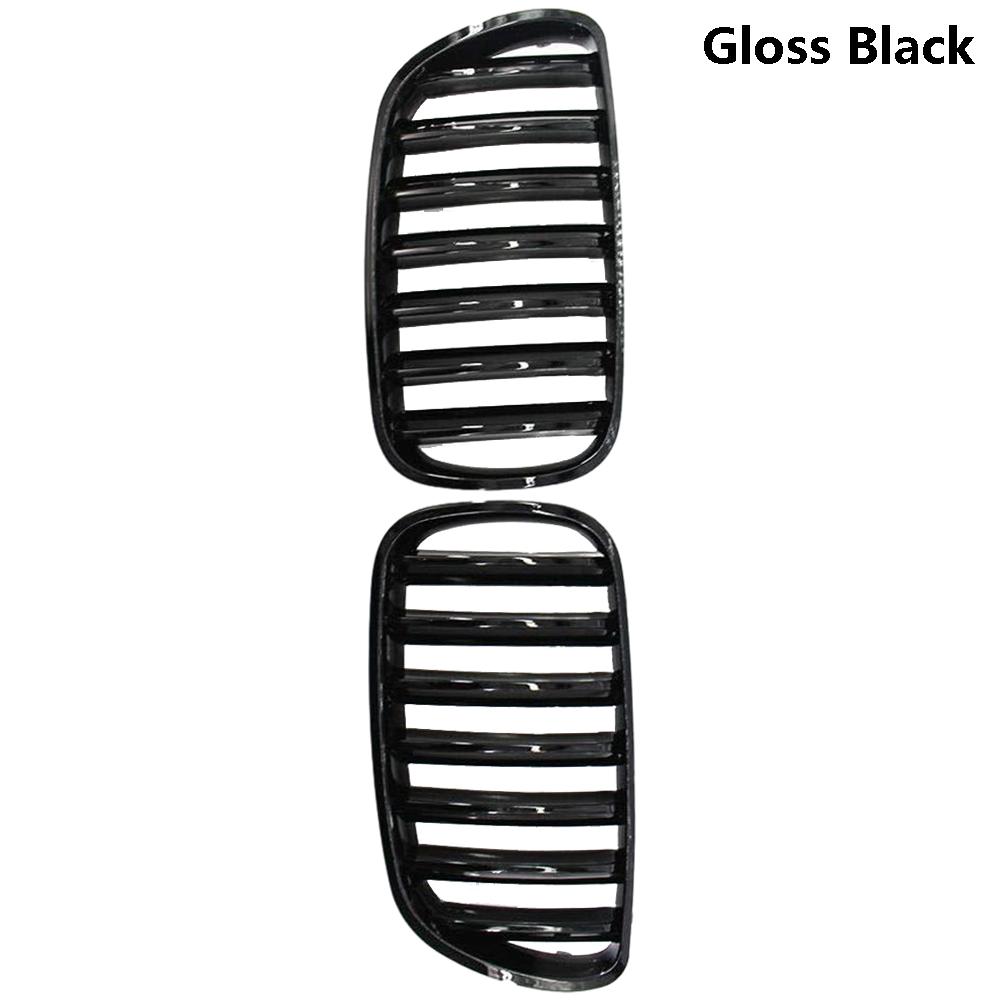 For BMW X3 E83 2007 2008 2009 2010 Car Grille Front Bumper Kidney Grill Gloss/Matte Black Racing Grill 51113420087 51113420088
