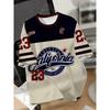 Men's Vintage California Sports League Graphic T Shirt Retro Athletic Tee Navy Blue Red Accents Lightweight Crewneck