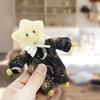 Stern Plüschtier für Kinder Weiches Kuscheltier mit Sternen-Mond-Print Niedriges Kuschelkissen Geburtstagsgeschenk für Mädchen