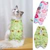 Cat Recovery Suit Wound Prevention Anti Licking Breathable Kitten Shirt After Surgery Wear Pet Clothes