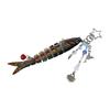 Realistic Fish Accessory Fashionable Keychain Plastic Texture Fish Keyrings Suitable for Party and Casual Outfits