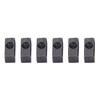 6-Piece Replacement Electric Guitar Tremolo Bridge Saddle Clamp Lock String Insert Blocks, Ideal for Luthiers