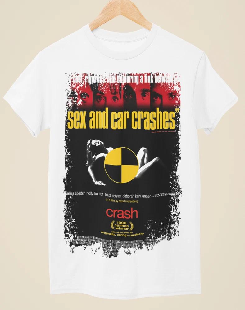 Crash Movie Poster Inspired Unisex White TShirt S
