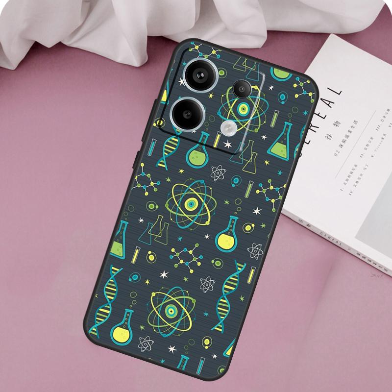 Science Biology Chemistry Case For Redmi Note 13 Pro 9 10 11 12 Pro Plus 9S 10S 11S 12S Cover For Redmi 12C 10C 13C