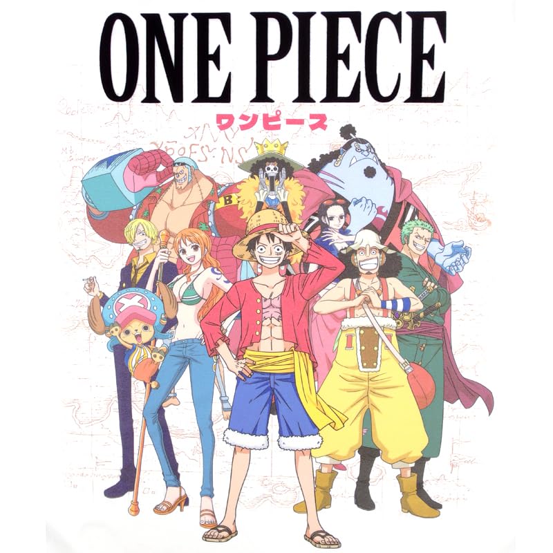 EVERSOUL ONE PIECE Short Sleeve Straw Hat Character Anime Movie XL Size T-Shirt, Pirates, Luffy, Chopper, Zoro, Nami, Sanji, Merchandise, Tee, Men's,