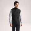 Куртка Arc'teryx Atom Vest черная жилетка из синтетического волокна