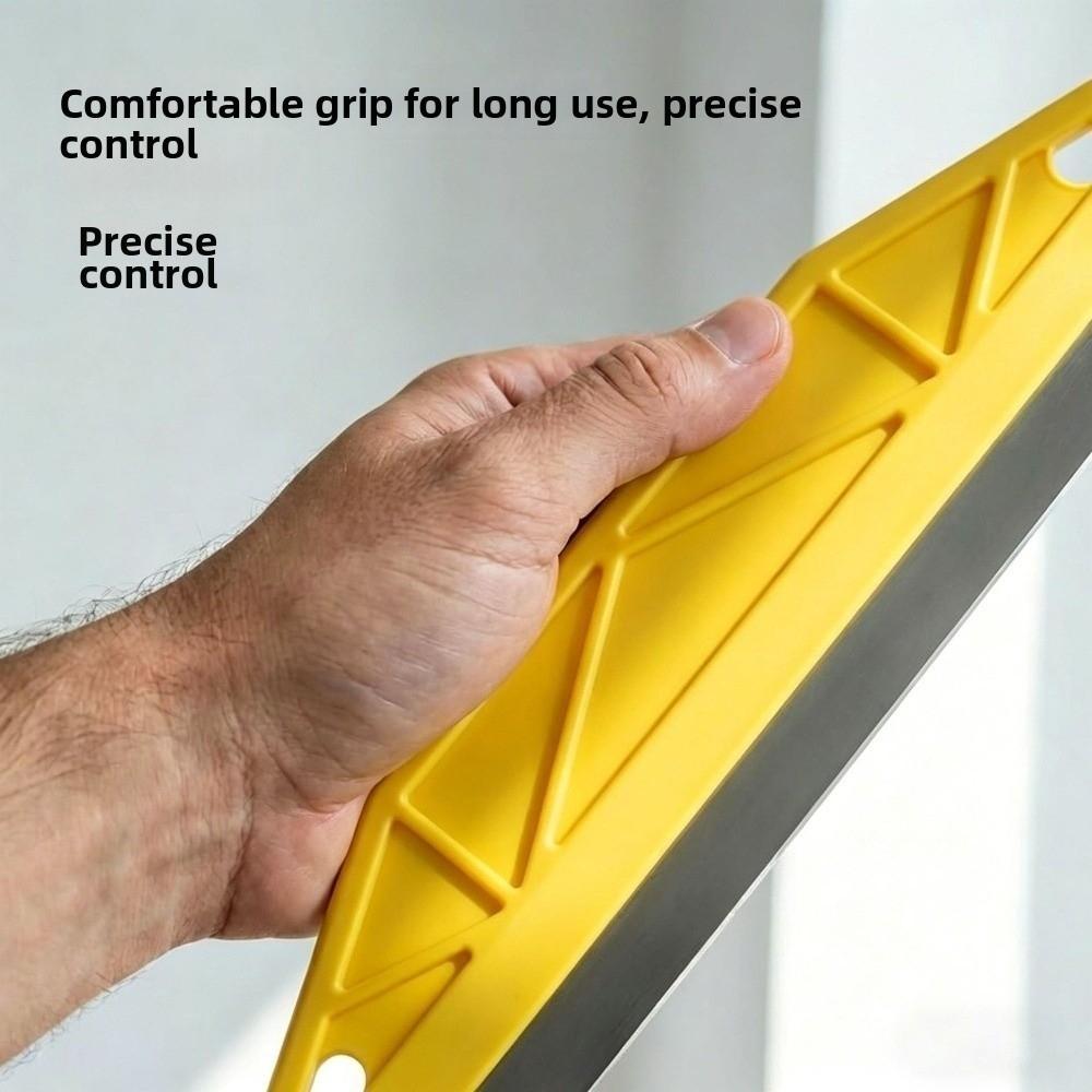 Heavy-Duty Wall Cleaning Scraper Ergonomic Handle Wall Covering Removal Scraping Wall Trim