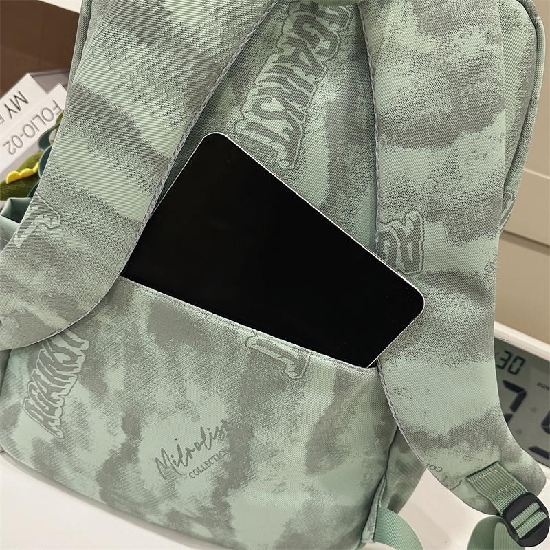 Junior High School Student Schoolbag Graffiti Men's Backpack