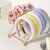 Trendy Foldable Display Racks Multifunctional Hair Hairpins Accessories Water Cup Rack Folding Desktop Storage Rack