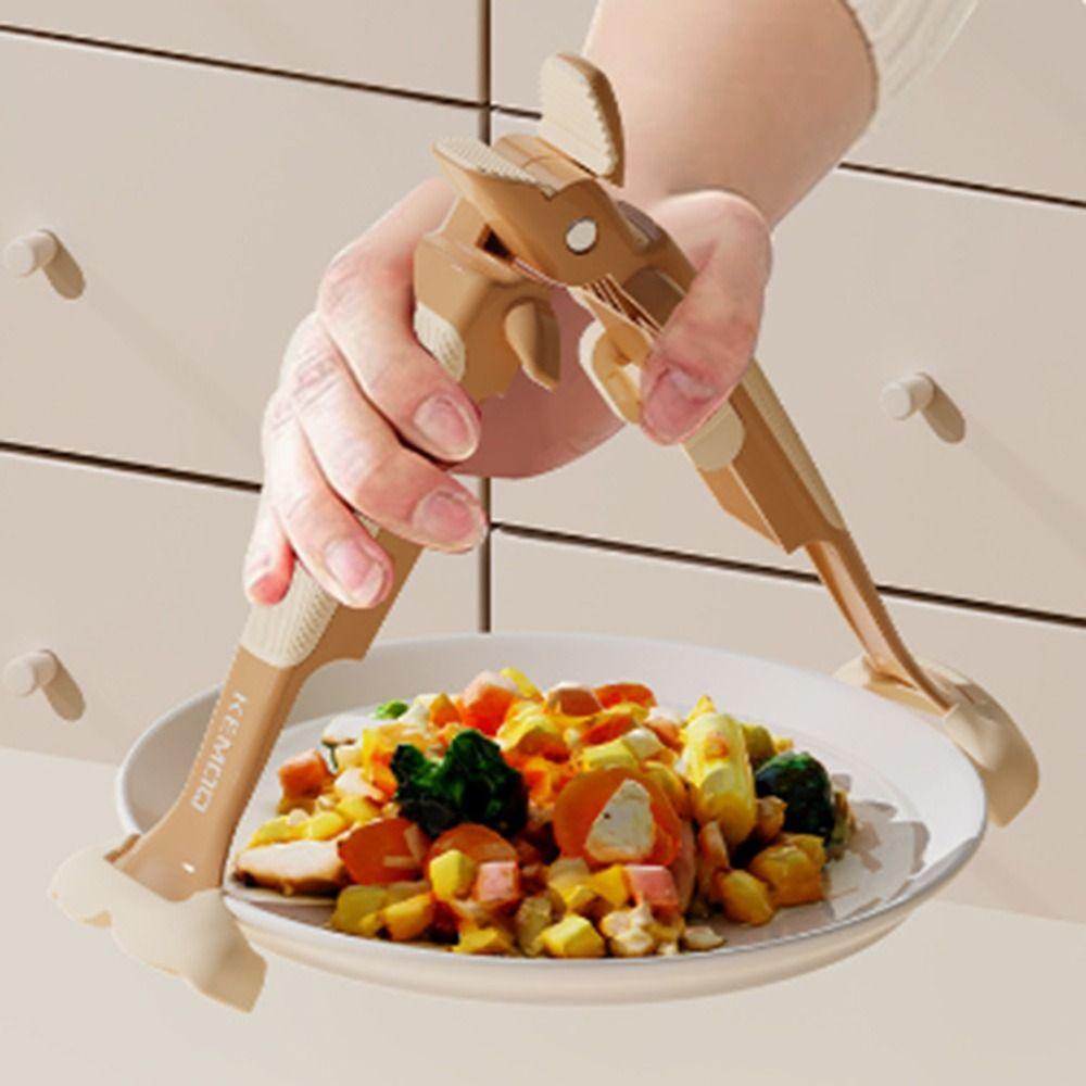 2in1 Kitchen Pot Bowl Clip Whale Shape Meal Bowls Tongs Baking Tray Steamer Rack  Kitchen Gadget