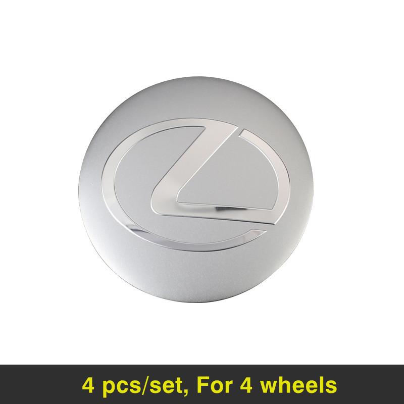 4 szt. 56 MM Dekoracyjna Naklejka na Środek Koła Samochodowego Do Lexus F SPORT ES RX NX LS UX LM LX GX LC RZ IS CT GS RC HS SC TX LBX IS300 RX350