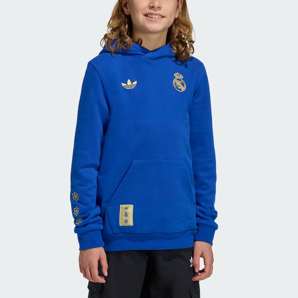 Adidas Originals Comfortable Hooded Sweatshirt Autumn Winter Sports Kids Kids sweatshirt JZ2240