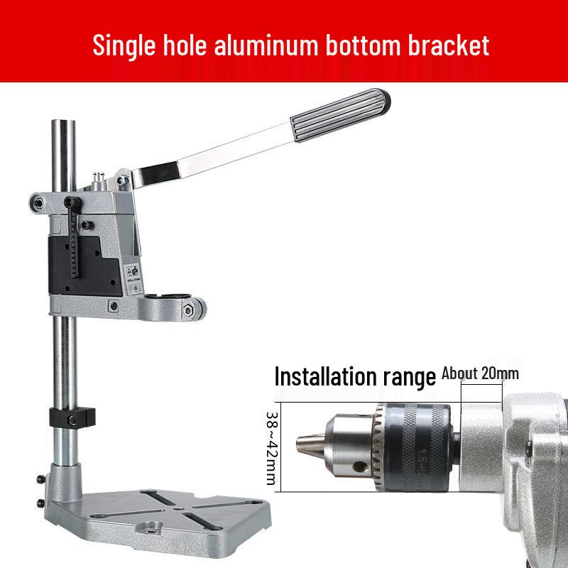 Multi-Function Electric Drill to Bench Drill Universal Bracket for Home Use