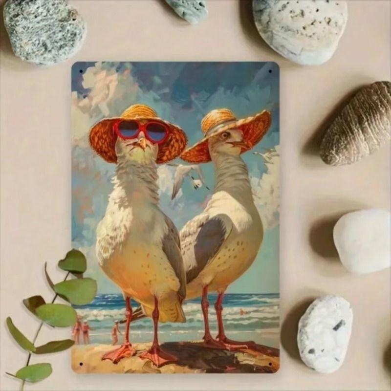 Metal Wall Art Decorative Painting 20x30cm