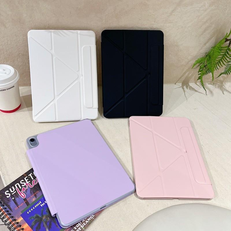 Multi-Angle Foldable Stand Case IPad 11 10.9 Inch Full-Body TPU Cover With Magnetic Shockproof Sleep/Wake Function