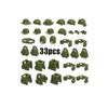Building Blocks Weapons Accessory Soldier Digital Gift Ninja Sword Mortar Cannon Missile Launcher RPG Toys Mini Brick X006
