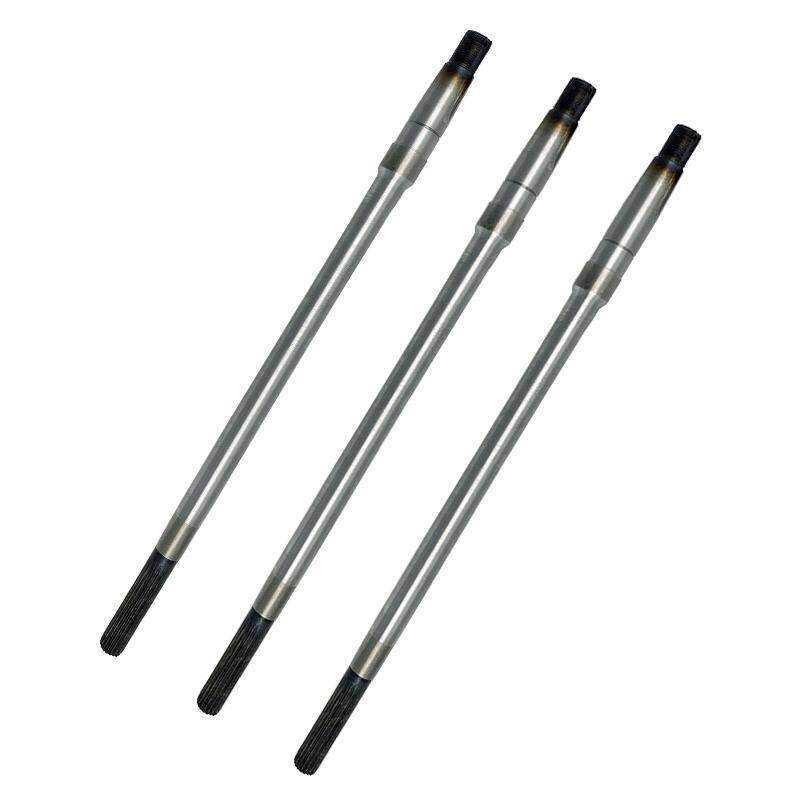 Thickened Electric Tricycle Rear Axle Half Shaft with 6206 Bearing and Gearbox Drive Shaft (18T & 9T, 10/11.5cm)