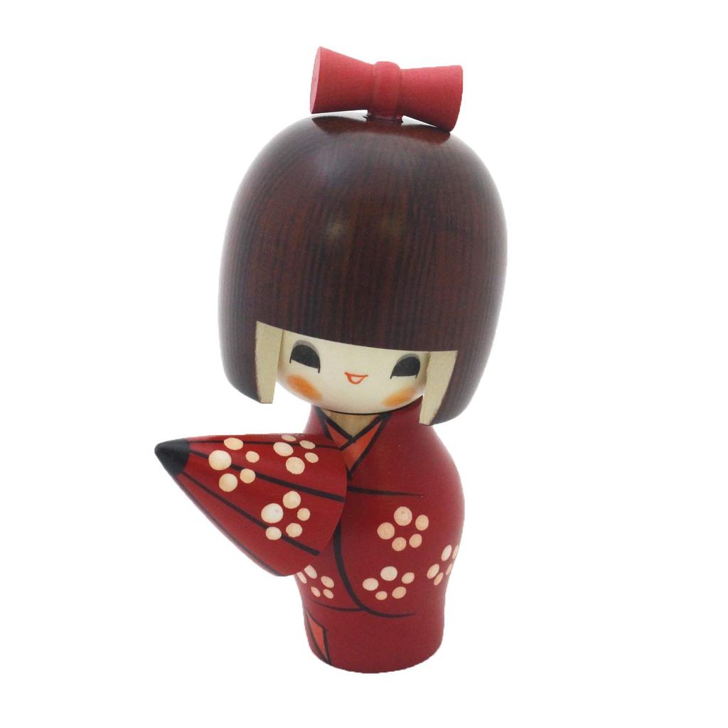 Castle Enterprise Kokeshi Rain Shelter Made In Japan Total [Akitsune Studio] Length 13.5cm