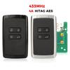 jingyuqin 433Mhz Smart Remote Car Key 4A Chip for Renault Megane IV Espace 5 Scenic DUSTER CUPTUR KOLEOS Talisman