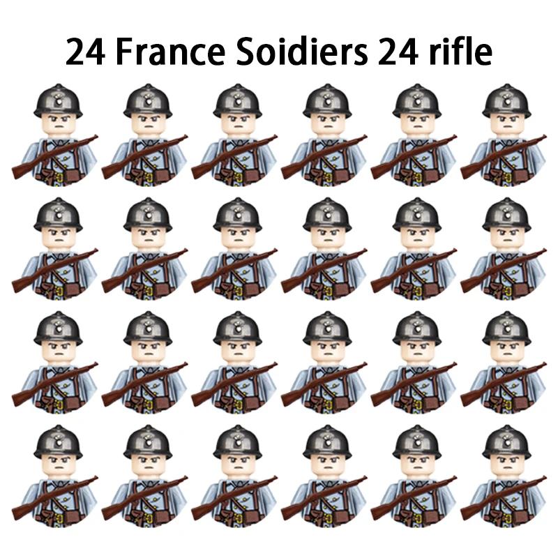 Children's Toys World War II Military Soldiers Mini Action Figures Toy Boy Christmas Gift