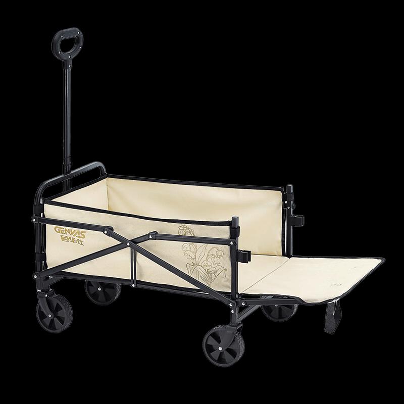 GENVAS Lily of the Valley 120L Outdoor Camping Cart