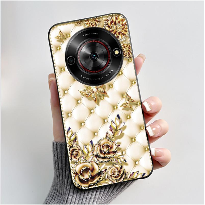 Phone Casing For ZTE Blade A75 5G Z2357N Nubia Focus 5G Case Luxury Dragon Cute Cool Boys Girls Black Soft TPU Back Shell Cover